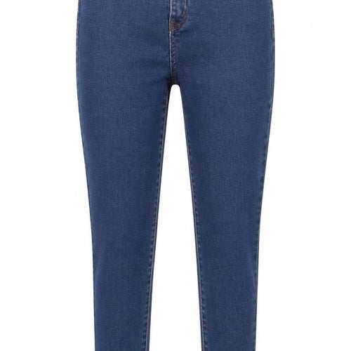 Denim Co. Women’s Blue UK 12 Mid Rise Skinny Stretch Jeans
