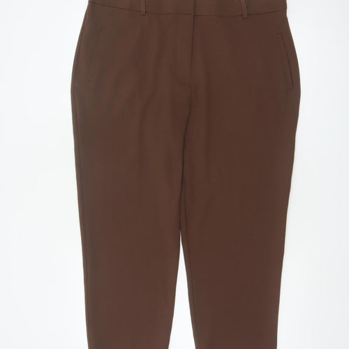 Roman Women’s Brown Size 18 Tapered Tailored Dress Trousers