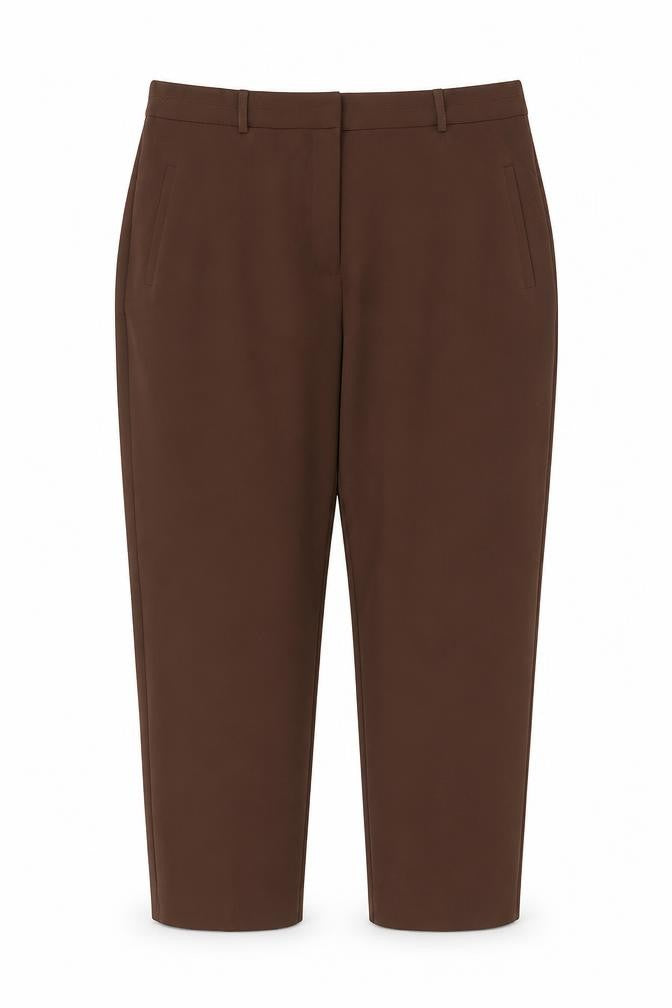 Roman Women’s Brown Size 18 Tapered Tailored Dress Trousers