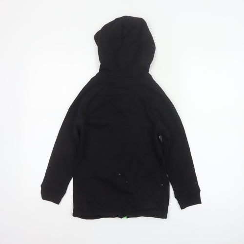 George Boys Black Green Xbox Full Zip Hoodie 8-9 Years