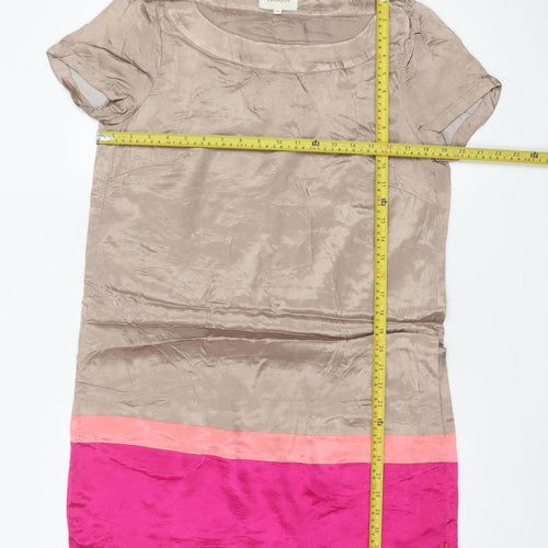 Vackpot Women’s Multicoloured UK 8 Shift Knee Dress Colourblock