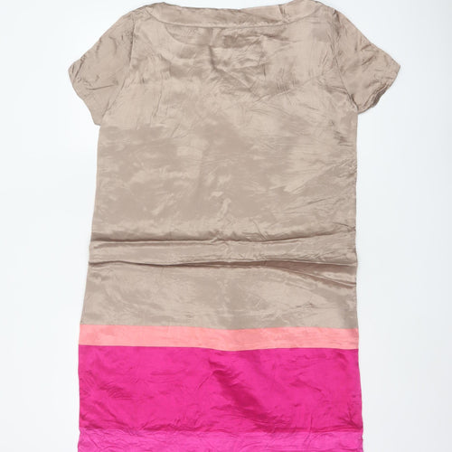 Vackpot Women’s Multicoloured UK 8 Shift Knee Dress Colourblock