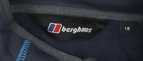 Berghaus Women’s Blue UK 18 Softshell Full Zip Outdoor Jacket
