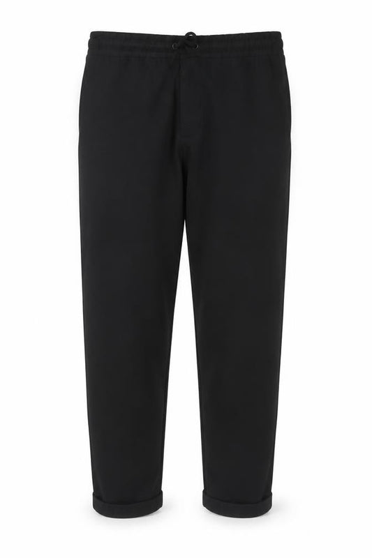 Zara Men’s Black M 31 Jogger Knit Tapered Drawstring Trousers