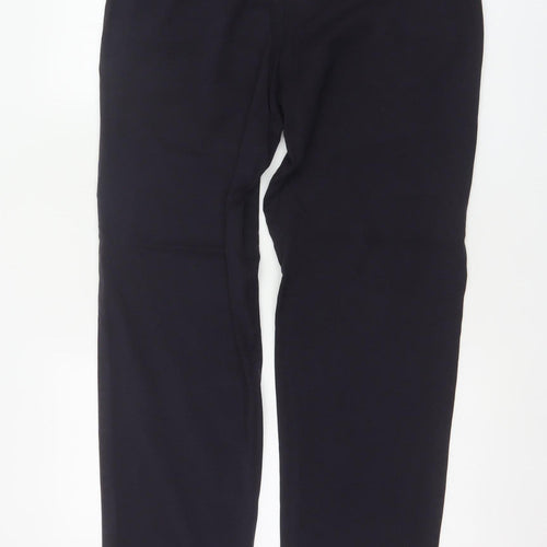 Marks and Spencer Women’s Navy Blue UK 12 Straight Work Trousers