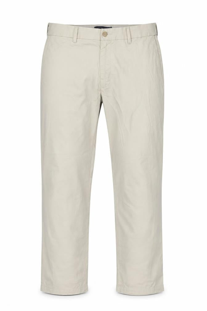 Blue Harbour Men’s Beige 36W 29L Cotton Straight Chino Trousers