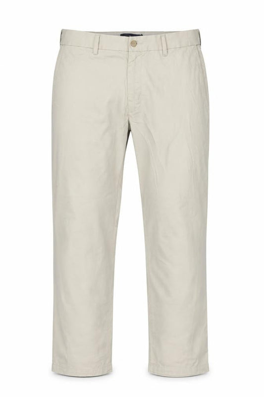 Blue Harbour Men’s Beige 36W 29L Cotton Straight Chino Trousers