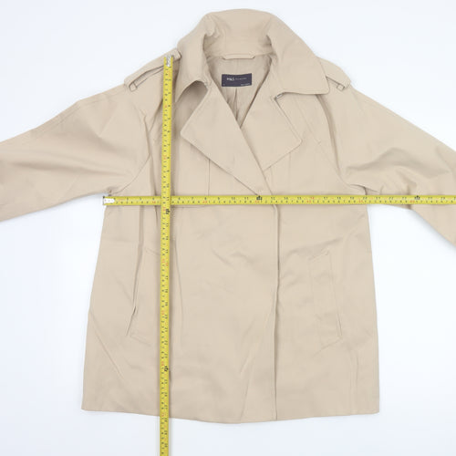 Marks & Spencer Women’s Beige Size 12 Mid-Length Trench Coat