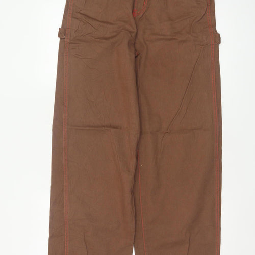 No Fear x H&M Women’s Brown Wide-Leg Logo Jeans UK 10