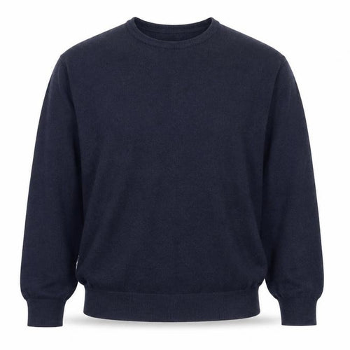 GAP Men’s Blue M Linen Crew Neck Pullover Lightweight Jumper