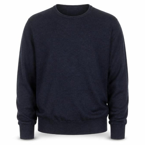 Gap Men’s Navy Blue M Linen Crew Neck Pullover Jumper Knit