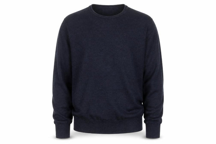 Gap Men’s Navy Blue M Linen Crew Neck Pullover Jumper Knit