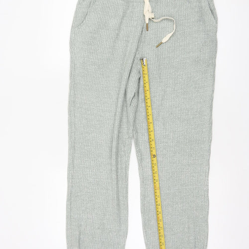 M&S Women’s Green M Knit Drawstring Lounge Pyjama Trousers