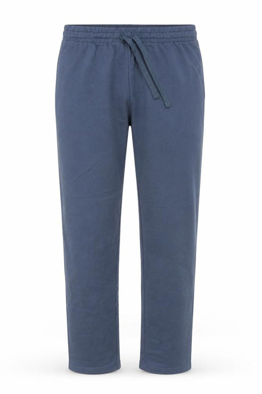 M&S Men’s Blue M Regular Fit Drawstring Jersey Jogger Trousers