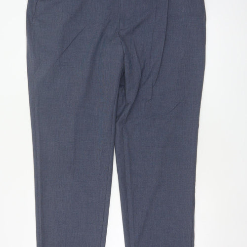 Marks & Spencer Men's Blue 42L Dress Trousers 42W 33L