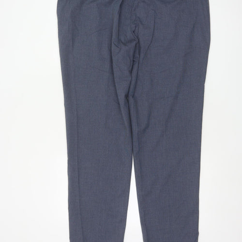 Marks & Spencer Men's Blue 42L Dress Trousers 42W 33L