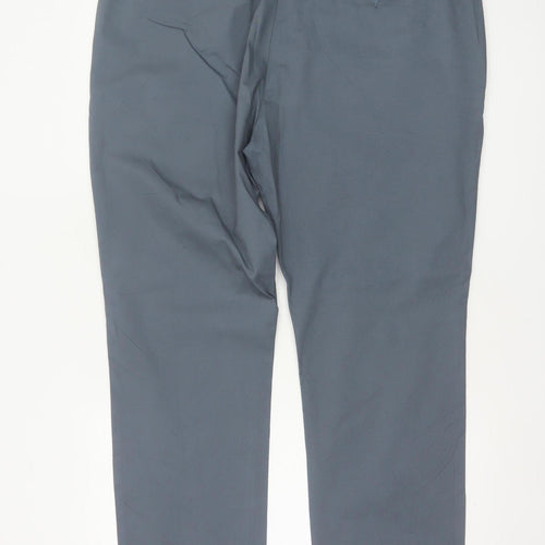 Marks & Spencer Men’s Grey 40/31 Slim Fit Stretch Chino Trousers