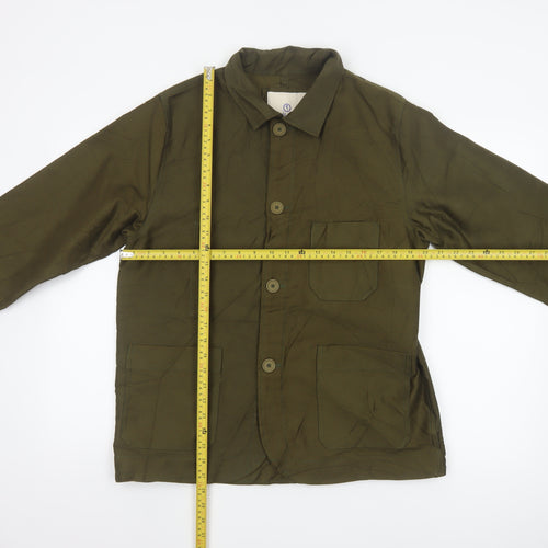 Bleu de Chauffe Men's Green M Military Cotton Work Jacket France