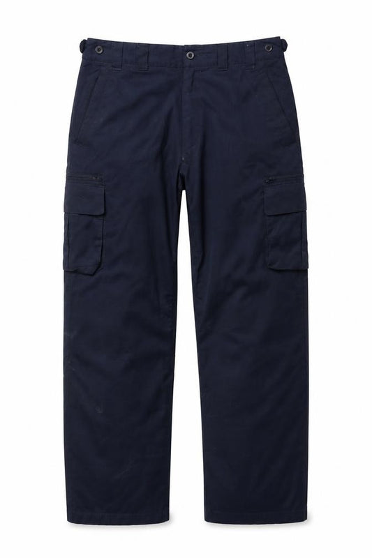 Regatta Men’s Blue 34in Cargo Trousers Waterproof Straight Leg