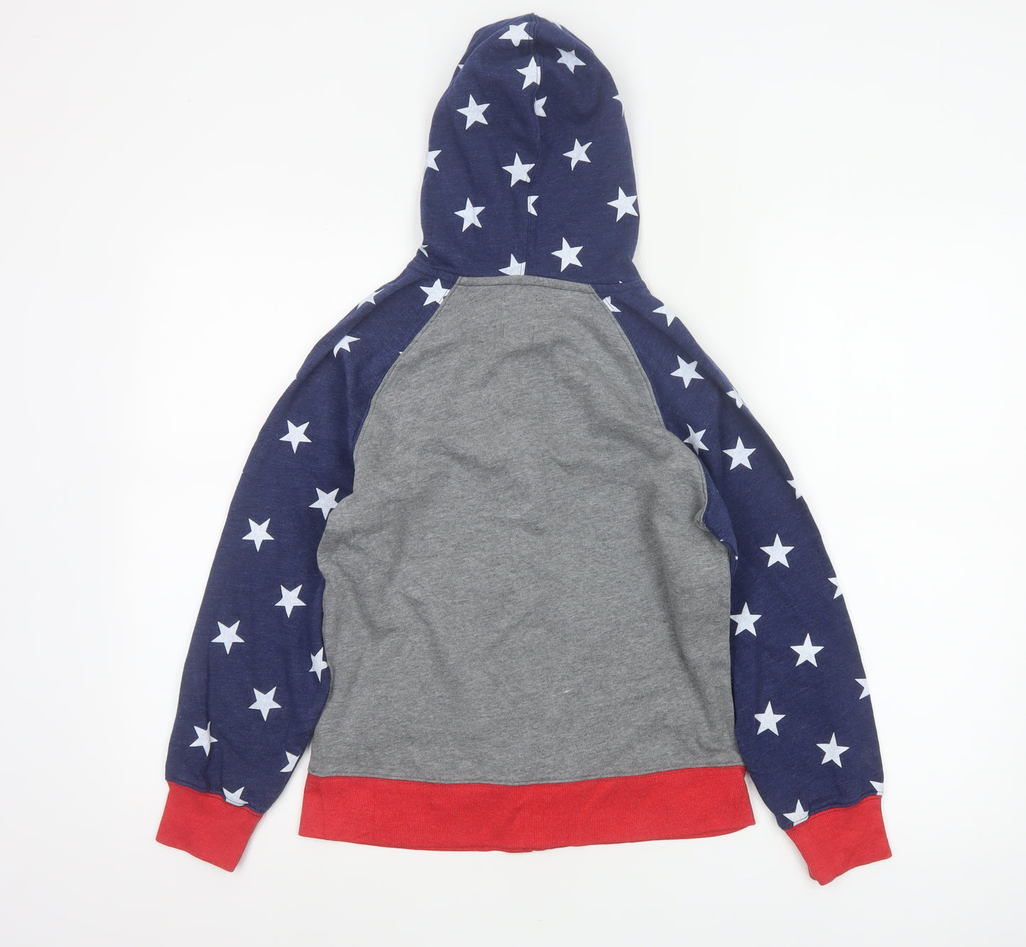 Old Navy Boys Multicoloured 8 Years Full Zip Star Hoodie Pockets