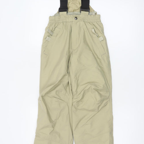 Marks & Spencer Boys Beige Snow Pants Ski Trousers 5-6 Years