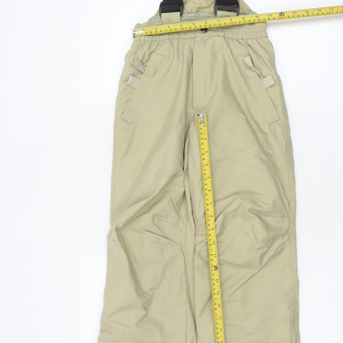 Marks & Spencer Boys Beige Snow Pants Ski Trousers 5-6 Years