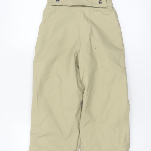 Marks & Spencer Boys Beige Snow Pants Ski Trousers 5-6 Years