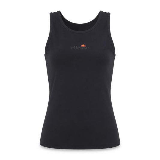 Ellesse Women Black UK 8 Athletic Stretch Tank Top Logo