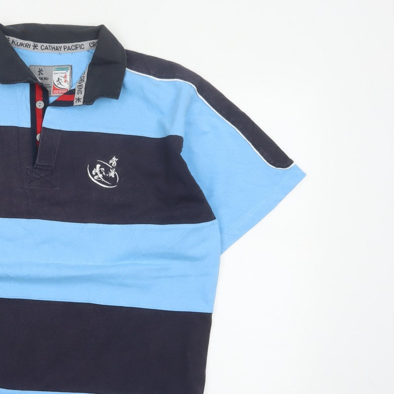 Kukri Men’s Blue XL Hong Kong Sevens 09 Rugby Polo Shirt