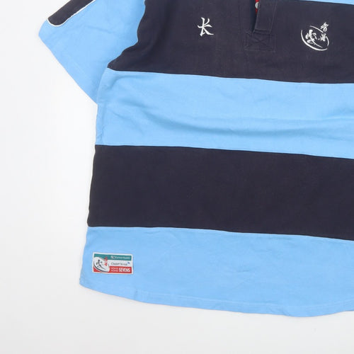 Kukri Men’s Blue XL Hong Kong Sevens 09 Rugby Polo Shirt