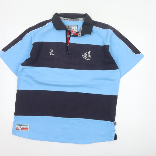 Kukri Men’s Blue XL Hong Kong Sevens 09 Rugby Polo Shirt
