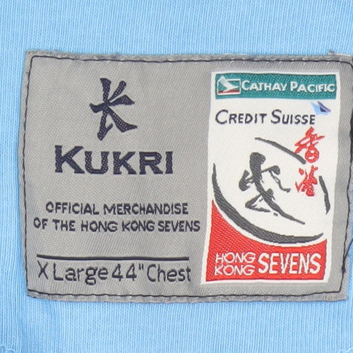 Kukri Men’s Blue XL Hong Kong Sevens 09 Rugby Polo Shirt