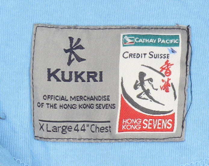 Kukri Men’s Blue XL Hong Kong Sevens 09 Rugby Polo Shirt