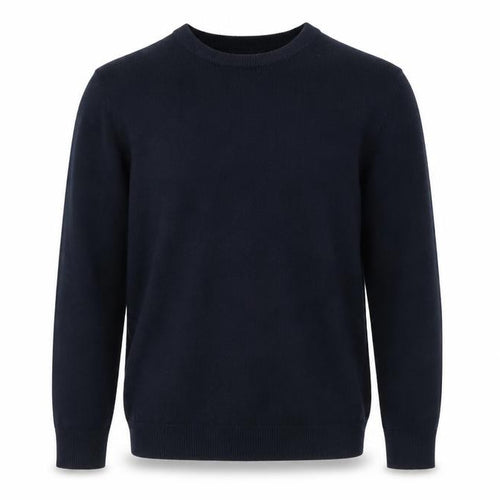 Marks and Spencer Men's Navy M Cashmilon Crew Neck Pullover Jumper
