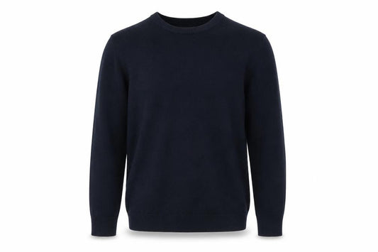 Marks and Spencer Men's Navy M Cashmilon Crew Neck Pullover Jumper