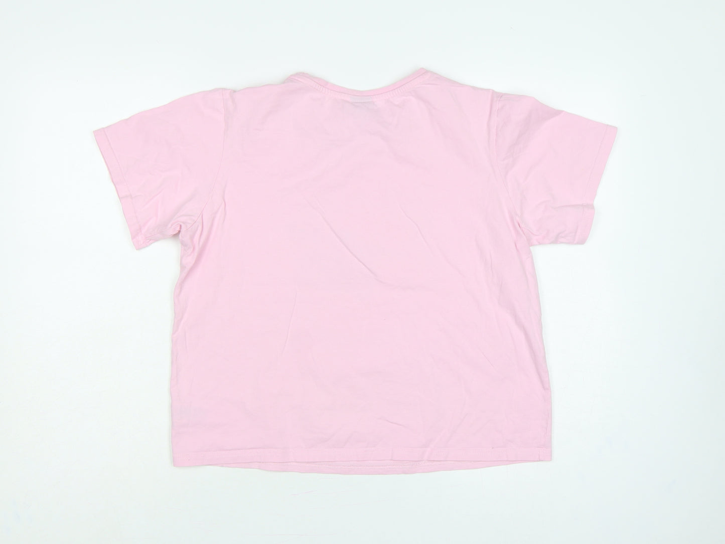 Star Wars Women's Pink M Grogu Graphic Cotton Pyjama T-Shirt Set