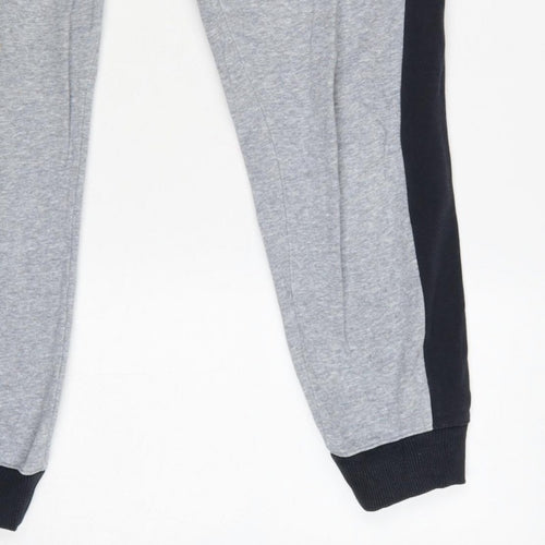 Under Armour Women's Grey Black S Loose Fleece Jogger Sweatpants