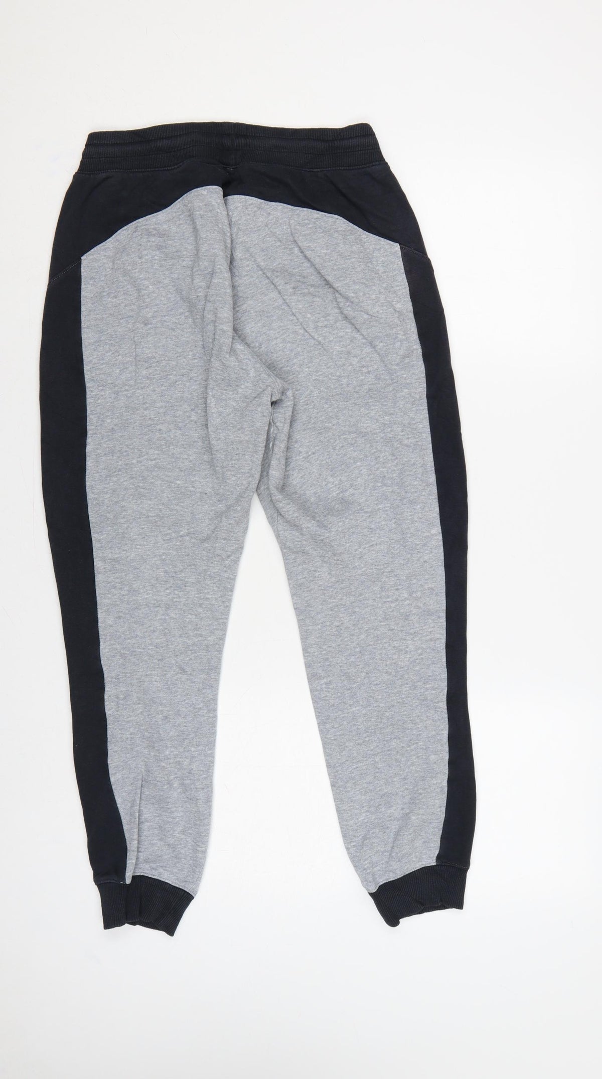 Under Armour Women's Grey Black S Loose Fleece Jogger Sweatpants