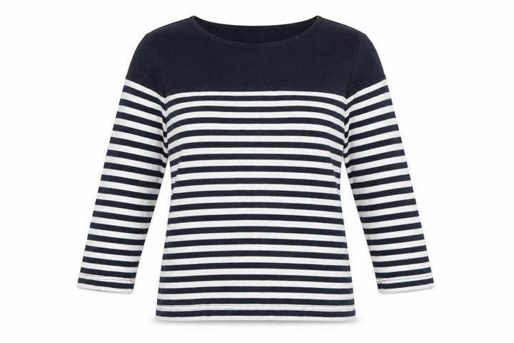 Wallis Women’s Navy White Stripe Knit Long Sleeve Top UK 14