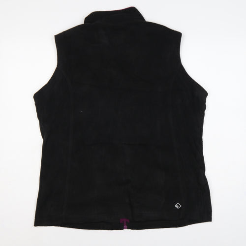 Regatta Women's Black UK 18 Fleece Bodywarmer Waistcoat Full Zip