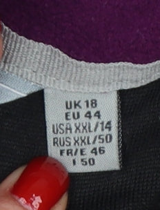 Regatta Women's Black UK 18 Fleece Bodywarmer Waistcoat Full Zip
