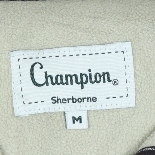Champion Sherborne Men's Blue Check Lined Long Sleeve Button-Up Shirt M