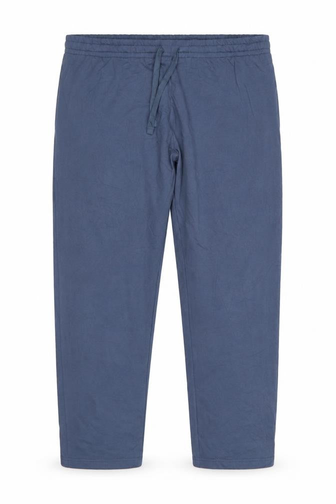 Marks & Spencer Men Blue 5XL Long Regular Fit Drawstring Joggers