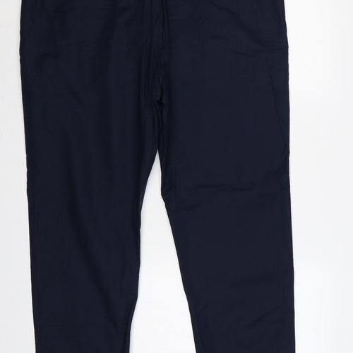Marks & Spencer Autograph Men’s Navy 42L Tapered Smart Trousers