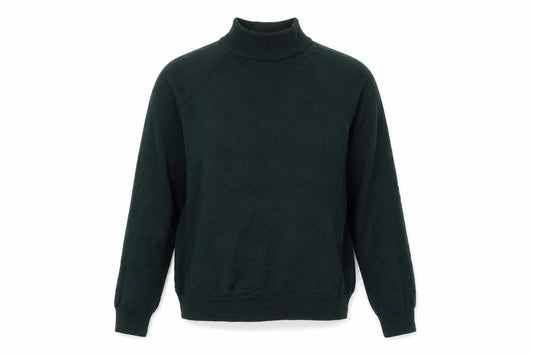 Country Collection Women’s Green Size 12 Roll Neck Knit Jumper