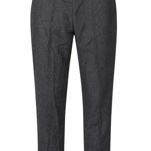 Jacamo Men’s Grey 34R Regular Fit Straight Dress Trousers Formal