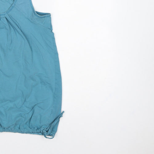 Fat Face Women's Blue Size 10 Basic Racerback Tank Top