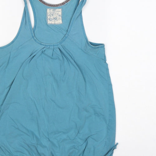 Fat Face Women's Blue Size 10 Basic Racerback Tank Top