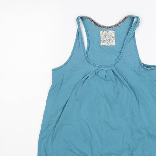 Fat Face Women's Blue Size 10 Basic Racerback Tank Top