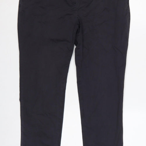 Monoprix Autreton Men’s Black 32 Slim Tapered Stretch Chino Trousers